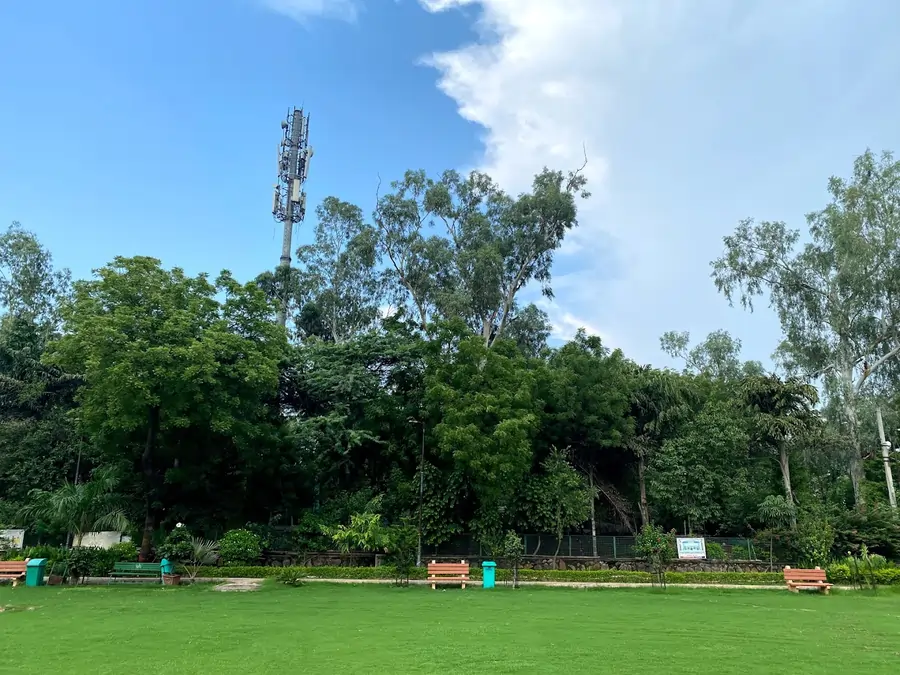 Beautiful Park In Anand Niketan