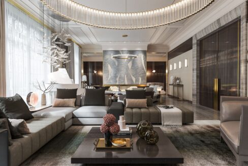 Brand New 4BHK Builder Floor For Sale In Anand Niketan Living Room